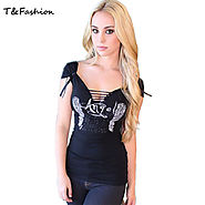 T-shirt Tops Summer Style Woman Lace Short Sleeve Tops