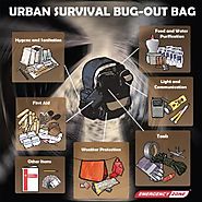 Emergency Zone 840-2 Urban Survival Bug Out Bag Emergency Disaster Kit, 2 Person, Black