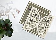 Laser Cut Wedding Invitations | D-1594 | 123WeddingCards