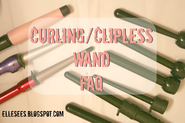 E l l e S e e s: Your FAQ Guide To Curling/Clipless Wands