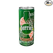 Perrier Pink Grapefruit Flavored Sparkling Mineral Water