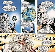 Is the god-being, Yahweh, depicted in Ghost Rider, the same entity as The-One-Above-All?