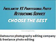 Outsource photo editing
