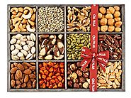 Gift Baskets, Mixed Nuts Gift Baskets and Seeds Holiday Gift Tray 12 Variety Gift Baskets, Freshly Roasted Snack Heal...