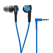 Sony MDRXB50AP Extra Bass Earbud Headset (Blue)