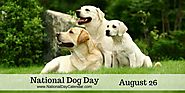 NATIONAL DOG DAY – August 26