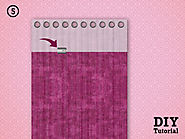 Make Your Own Velvet Window Curtain - DIY Tutorial