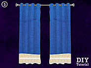 Diwali Special Home Decoration - DIY Shining Curtains