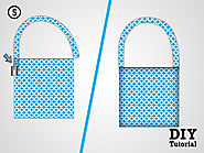 DIY Tutorial - Old Cushion Covers Into Messenger Bags