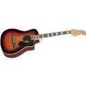 Fender Malibu SCE Acoustic Electric Guitar, Rosewood Fingerboard, 3 Tone Sunburst (v2)