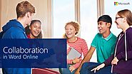 Collaboration in Word Online