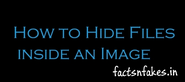 How to Hide Files in an Image in Windows