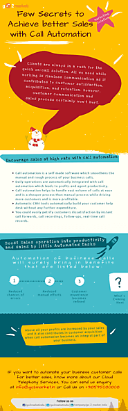 Few Secrets to Better Achieve Your Sales Target with Call Automation