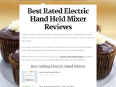 Best Rated Electric Hand Held Mixer Reviews