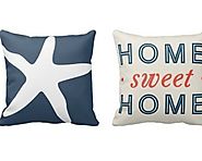 Navy Blue Decorative Throw Pillows - Tackk