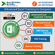 Advanced Excel Training in Gurgaon : Advanced Excel Training in Gurgaon