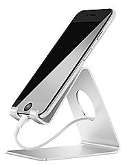 Cell Phone Stand, Lamicall iPhone Stand : Desktop Cradle, Dock For Switch, all Android Smartphone, iPhone 6 6s 7 Plus...