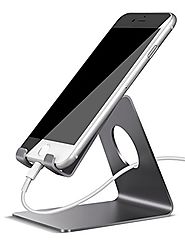 Cell Phone Stand, Lamicall iPhone Dock : Cradle, Holder, Stand For Switch, all Android Smartphone, iPhone 6 6s 7 Plus...