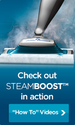 Swiffer BISSELL STEAMBOOST Steam Mop Product Features