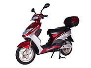X-Treme XB-504 Electric Powered Bicycle Scooter (Burgundy)