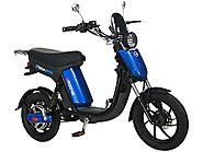 GigaByke Groove - 750W Electric Motorized Bike (Blue)