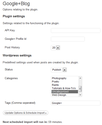 Crosspost your Google+ posts to your WordPress blog with this plugin