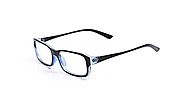 Computer Glasses Anti Glare Anti Reflective Coating Black Frame