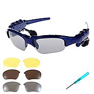 KINGCOO Wireless Bluetooth Sunglasses Headset Headphones Handfree for iPhone 6 6 Plus Samsung Galaxy S6 Edge Smart Ph...