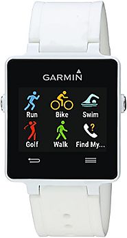 Garmin vívoactive White Bundle (Includes Heart Rate Monitor)