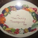 Thanksgiving Prayer - A Family Tradition
