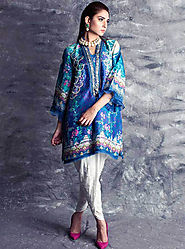 Caribbean tale By Farah Talib Aziz, Designer Luxury Pret - FABBITT
