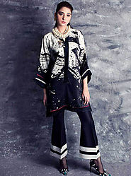 Hologlam By Farah Talib Aziz, Designer Luxury Pret - FABBITT