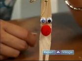 Arts & Crafts With Clothespins : How to Make a Reindeer With Clothespins