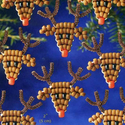 Holiday Beaded Ornament Kit-Red-Nose Reindeer