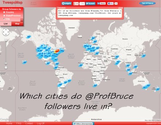 Map Your Twitter Followers