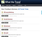 Now Trending | WhatTheTrend - popular twitter trends