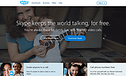 Skype for communication