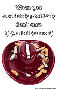 (b82) Poster #173- Stop Smoking, Tobacco Prevention Classroom Poster