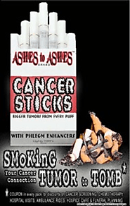 Student Smoking Poster: Cancer Sticks