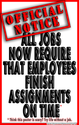 (d40) Poster #331- Poster Teaches Students to Finish Assignments
