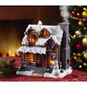 Smoking Country Christmas Village Incense House