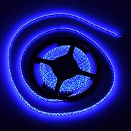 FAVOLCANO High Density Blue IP65 Waterproof Led Light Strip, LED Tape ,SMD 3528, 600 LEDs 5 Meter or 16.4 Feet LED St...