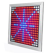 LED Grow Light, Venoya Full Spectrum 150W Grow Lamp Bulb Equivalent for Hydroponics Indoor Plants, Aluminum Waterproo...