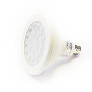 iPower 24-Watt Multi-Spectrum Waterproof LED Grow Light Bulb for Plant Growth and Flowering with 6 Red and 12 White LEDs