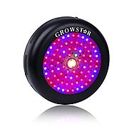 UFO Led Grow Light, Growstar 300W Full Spectrum Plant Light with Cree COB for Indoor Greenhouse Garden (300 watt )