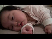 Cute baby Laughing while sleeping.mp4