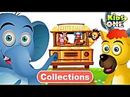 Wheels on the bus Rhyme Compilation