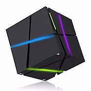 Bluetooth Speaker, ELEGIANT Portable LED Lighting Speaker Stereo Magic Cube Mini Wireless Bluetooth 4.0 Speaker with ...