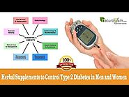 Herbal Supplements to Control Type 2 Diabetes in Men and Women