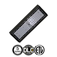 50W LED Linear Low Bay Light 6942 lumens 5000k great shop light or garage light. Includes cord and plug. 120-277V inp...